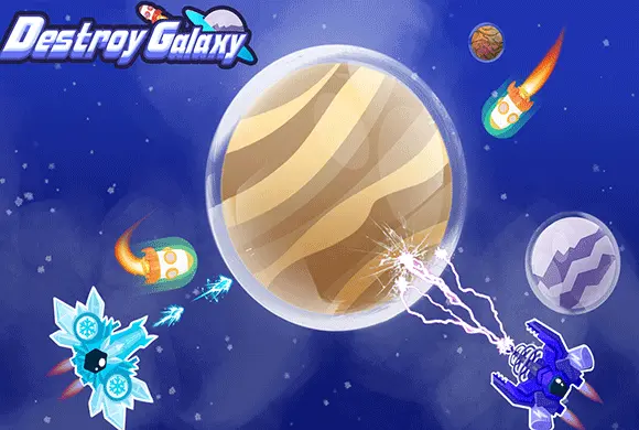 Destroy Galaxy Online Mini Game