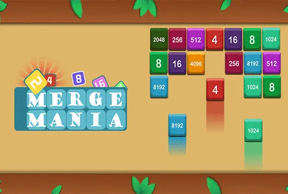 Merge Mania Online Mini Game