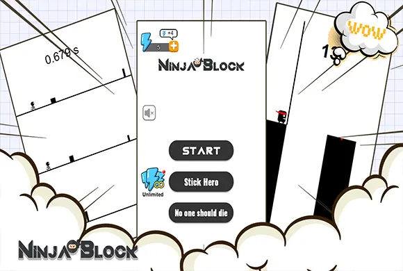 Ninja Block Online Mini Game