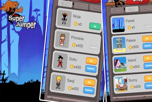 Super Jumper Online Mini Game