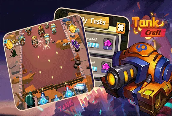 Tank Craft Online Mini Game