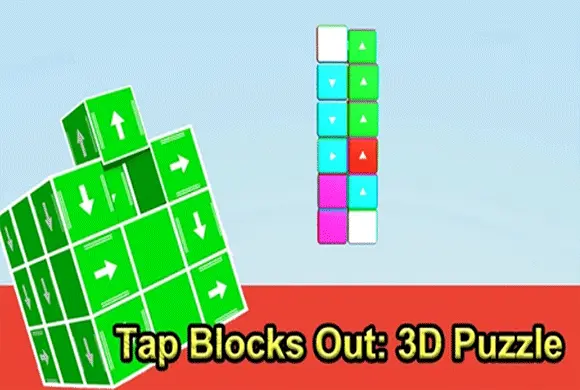 Tap Blocks Out Online Mini Game