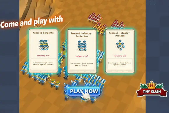 Tiny Clash Online Mini Game