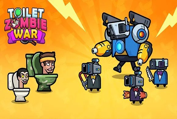 Toilet Zombie War Online Mini Game