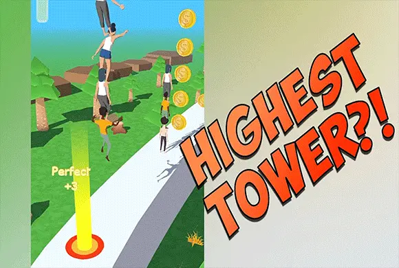 Tower Run Online Online Mini Game